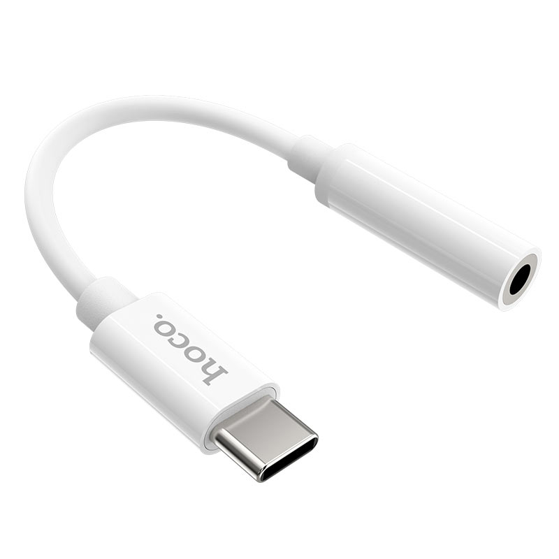 

Аудио-переходник HOCO LS30 Type-C Digital 3.5 Audio converter, белый