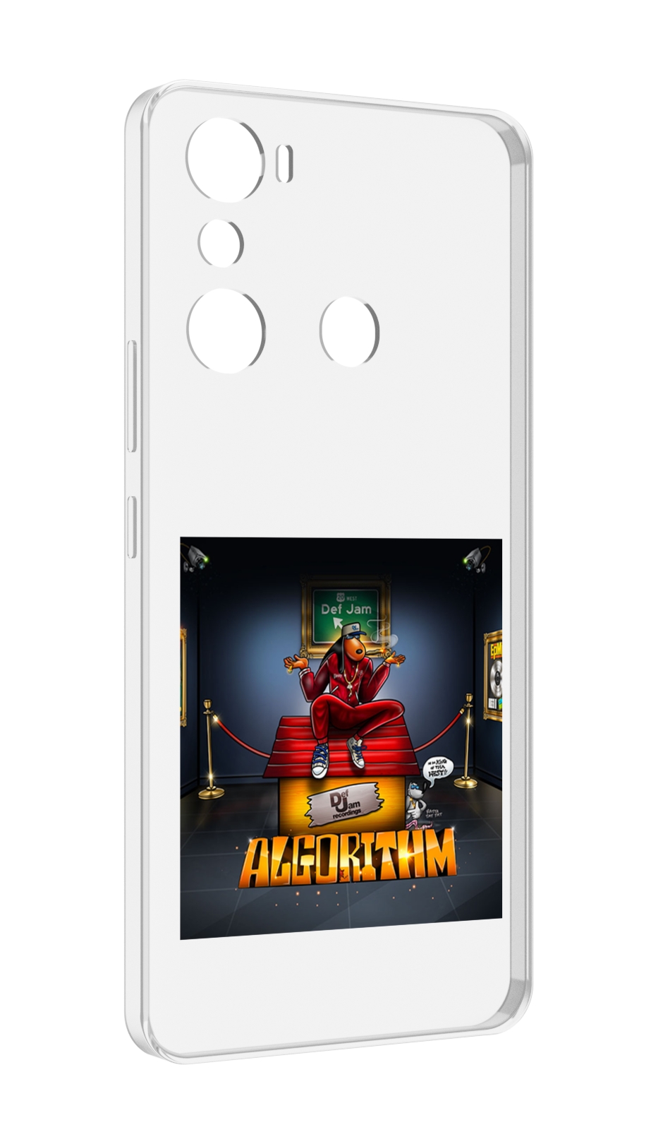 

Чехол MyPads Snoop Dogg ALGORITHM для Infinix Hot 20i, Прозрачный, Tocco