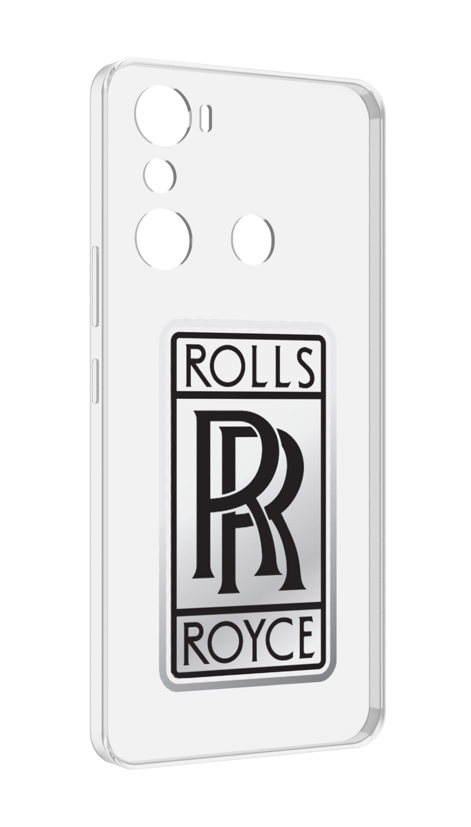 

Чехол MyPads Rolls-Royce мужской для Infinix Hot 20i, Прозрачный, Tocco