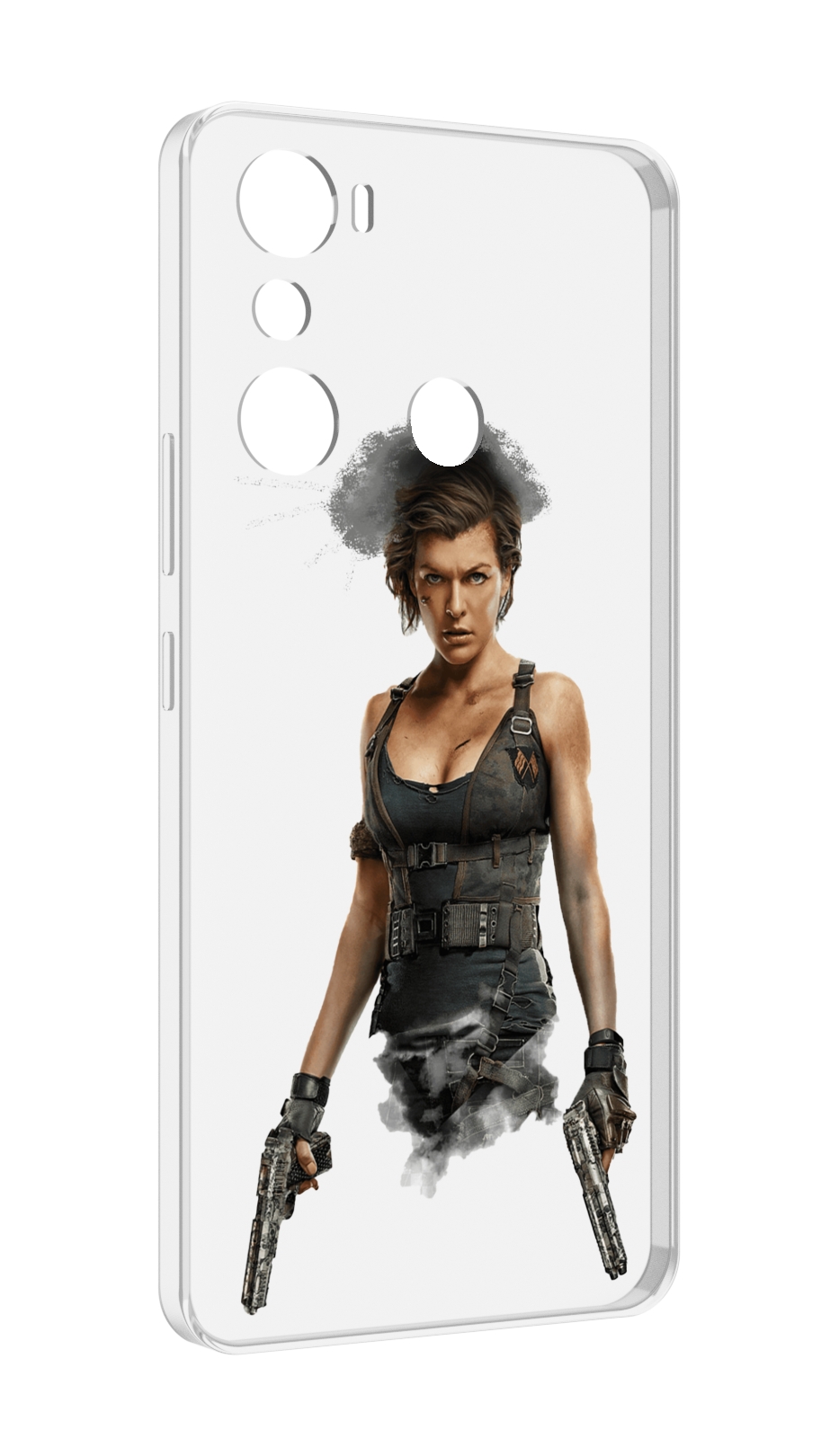 

Чехол MyPads Resident-Evil для Infinix Hot 20i, Прозрачный, Tocco