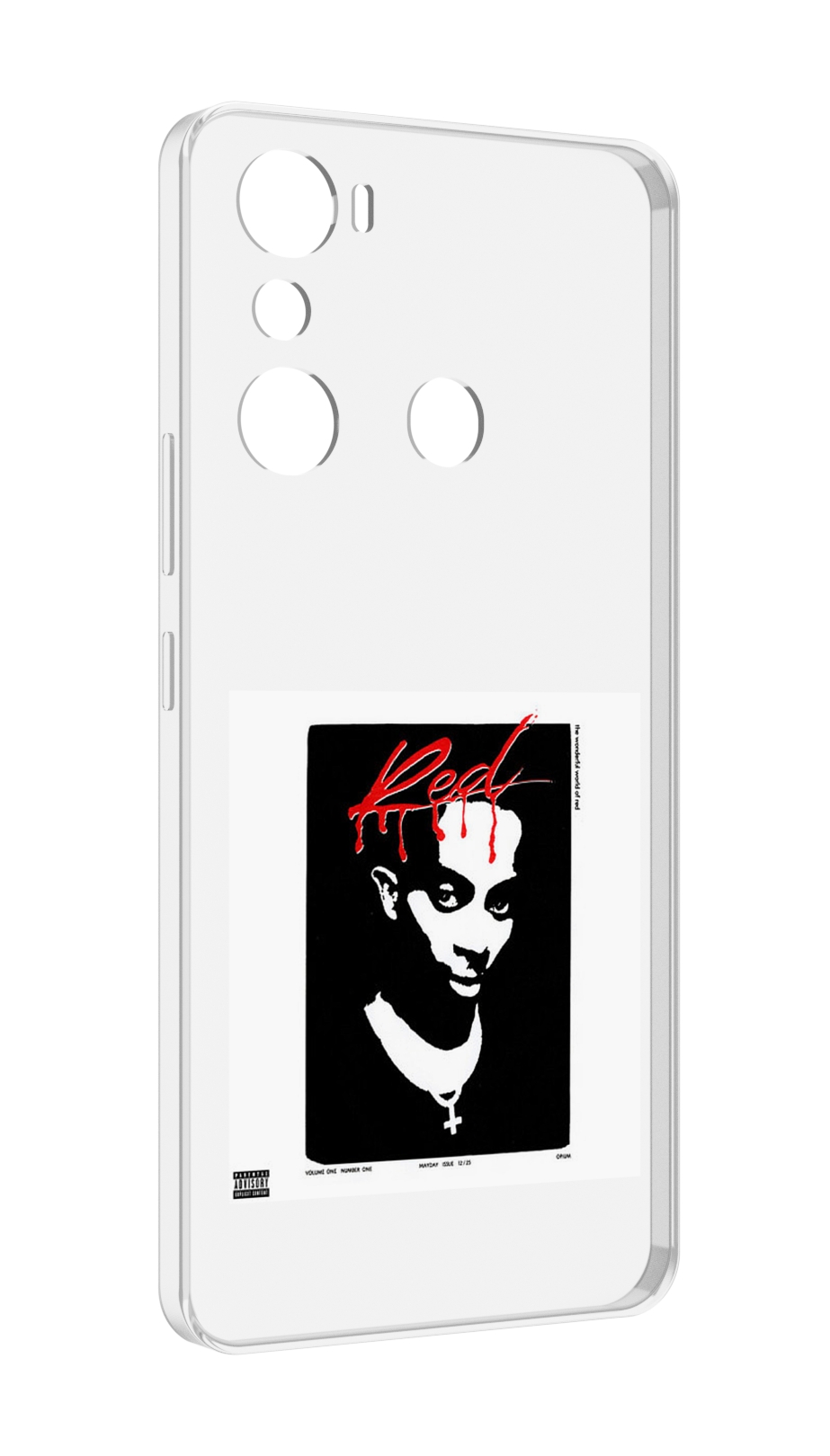 

Чехол MyPads Playboi Carti - Whole Lotta Red для Infinix Hot 20i, Прозрачный, Tocco