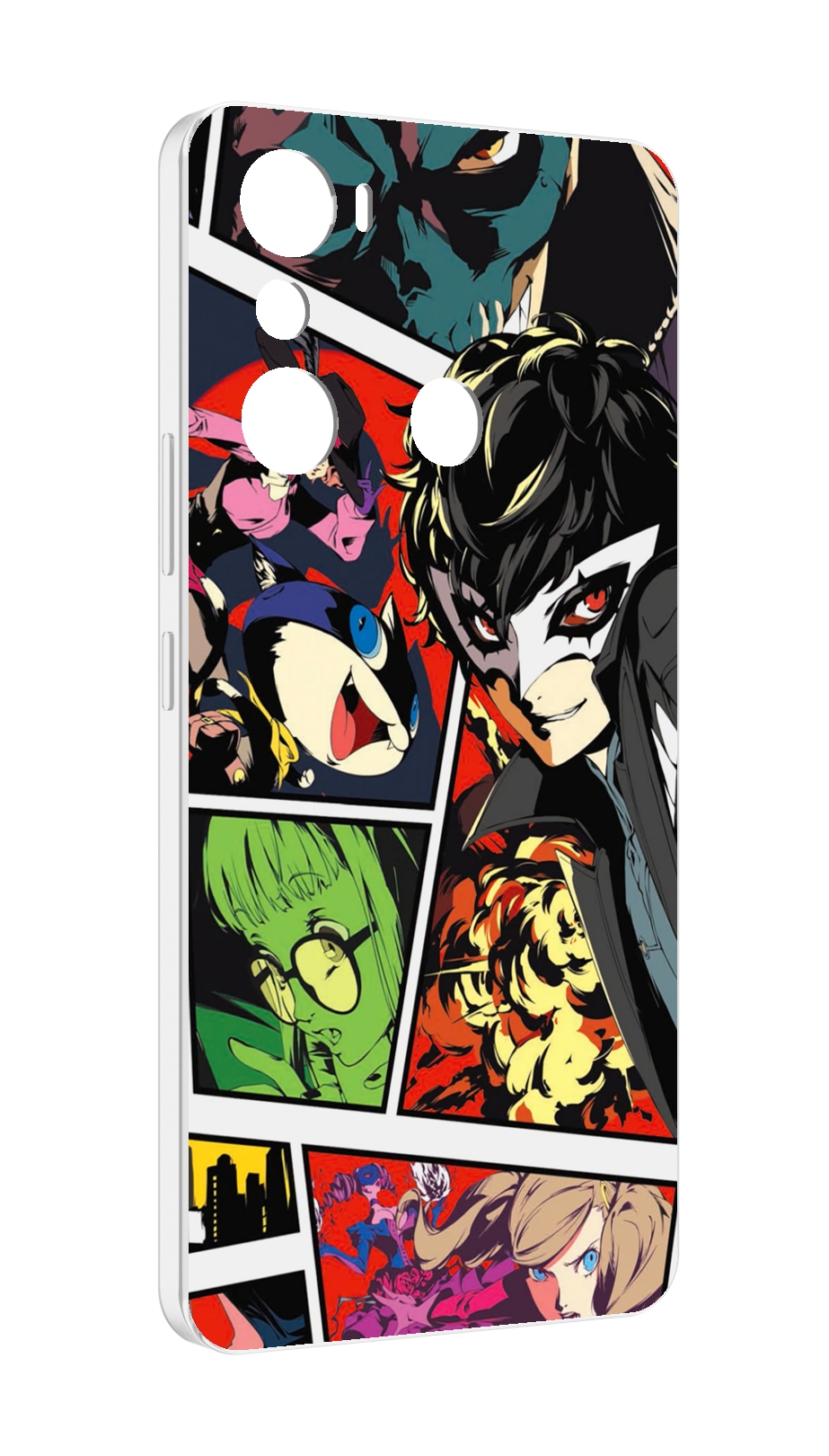 

Чехол MyPads Persona 5 art для Infinix Hot 20i, Прозрачный, Tocco