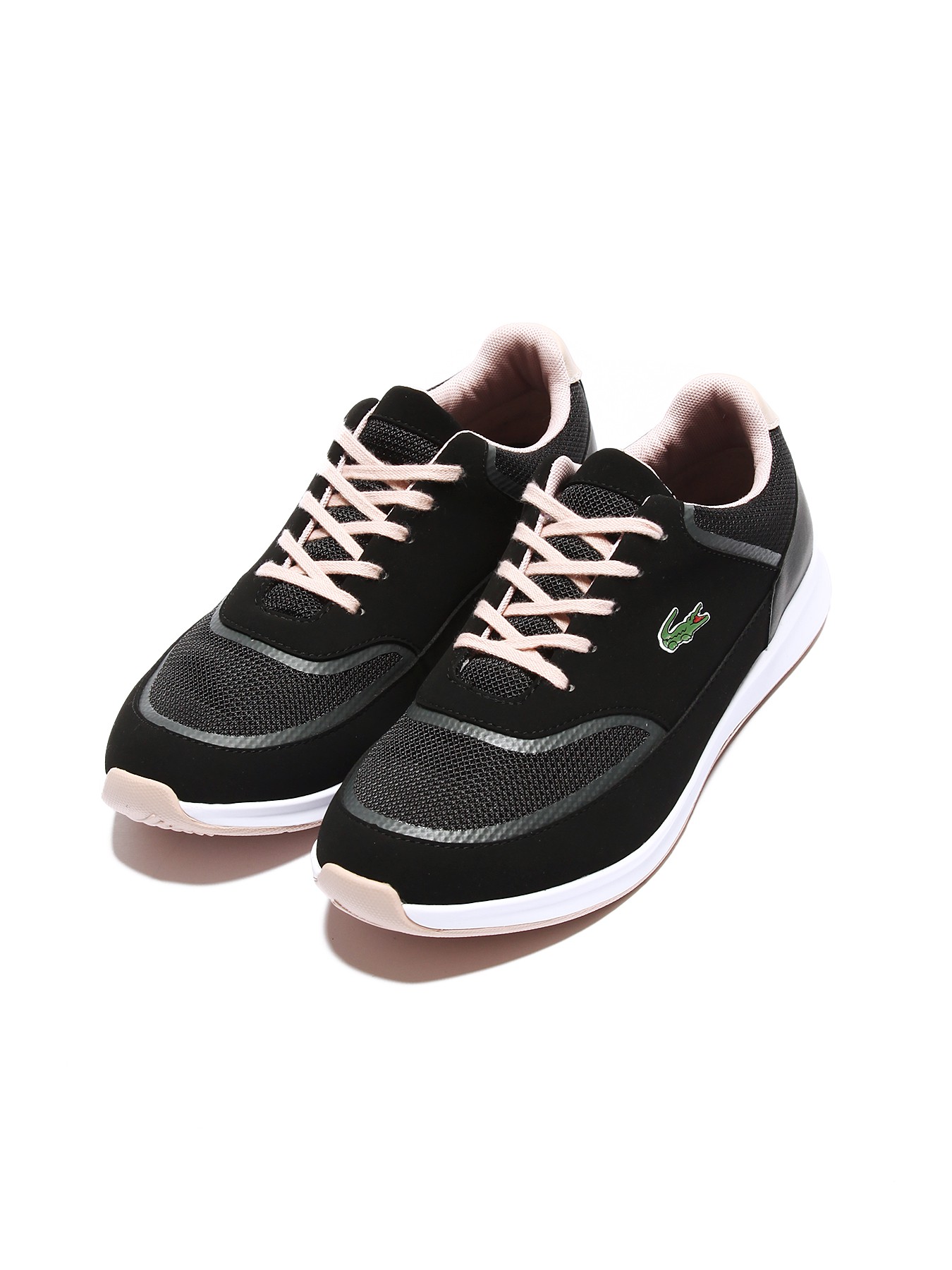 фото Кроссовки женские lacoste spw0103024 черные 36.5 ru