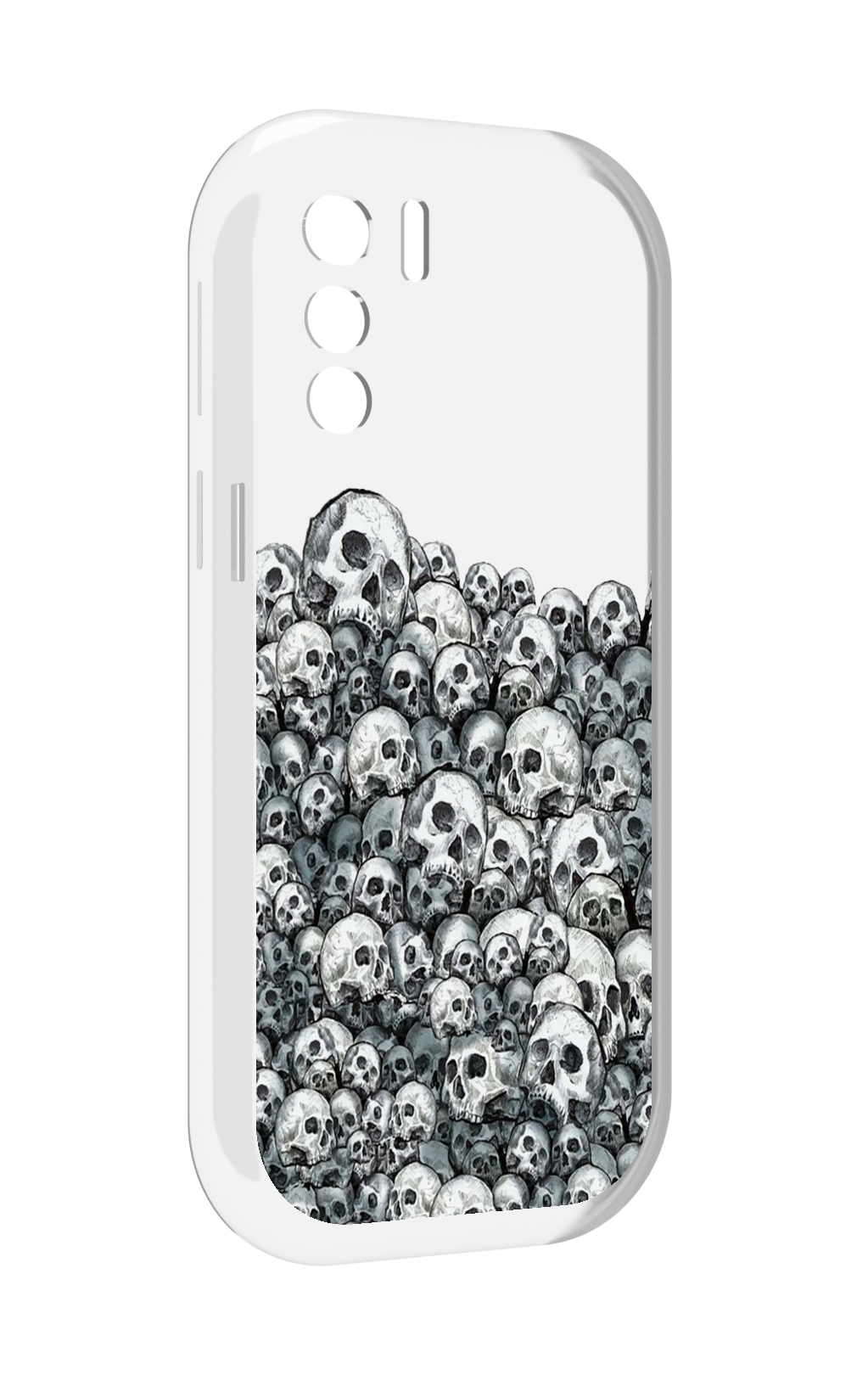 

Чехол MyPads гора из черепов для UleFone Note 13P, Прозрачный, Tocco