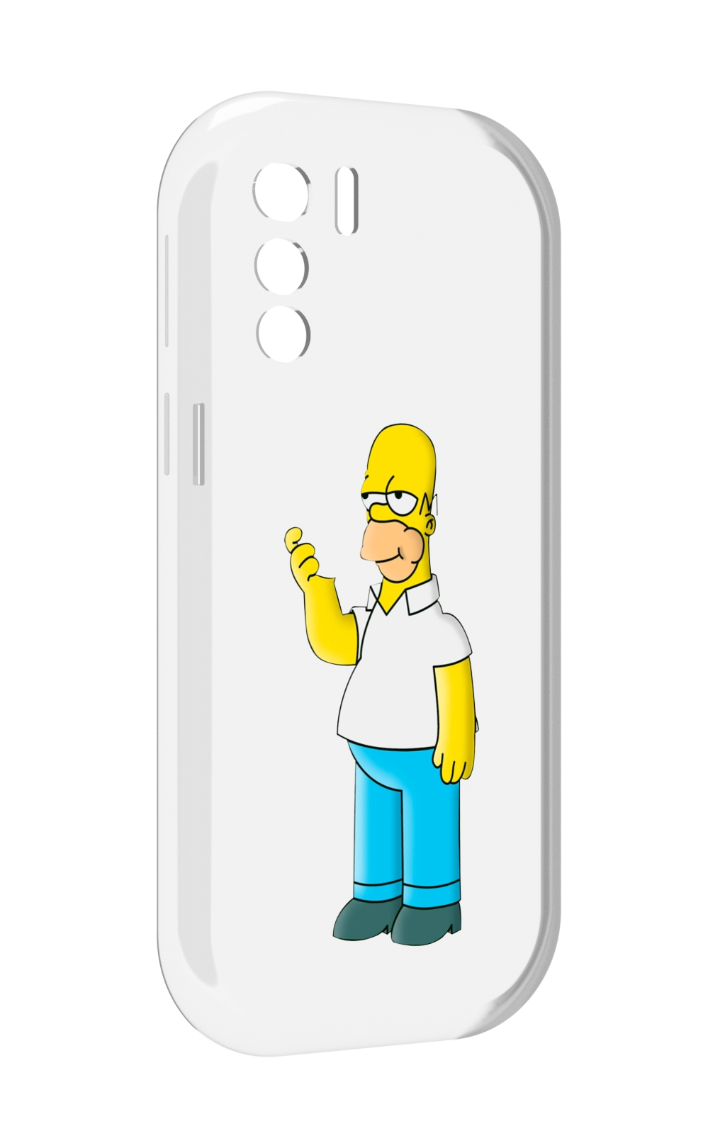 

Чехол MyPads гомер-симпсон для UleFone Note 13P, Прозрачный, Tocco