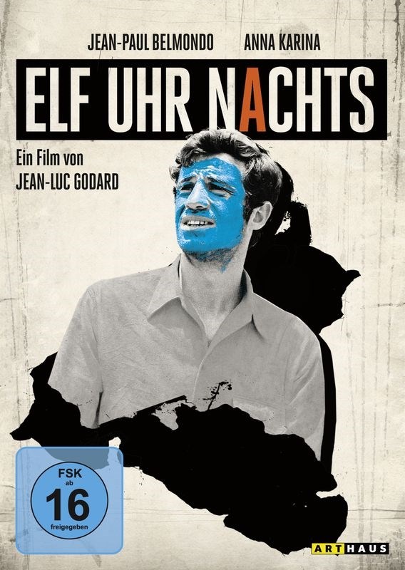 

Постер к фильму "Безумный Пьеро" (Pierrot le fou) A4