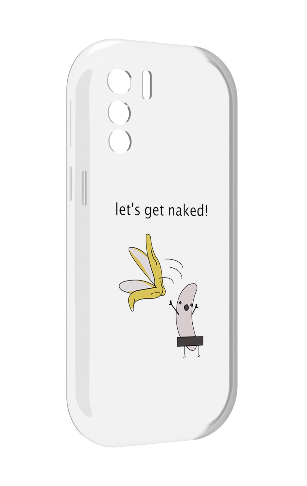 

Чехол MyPads голый-банан для UleFone Note 13P, Прозрачный, Tocco