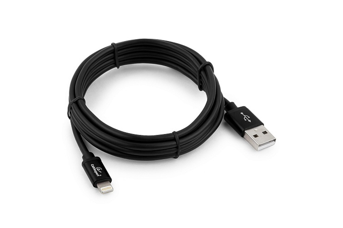 фото Кабель cablexpert usb lightning cc-s-apusb01bk-1.8m