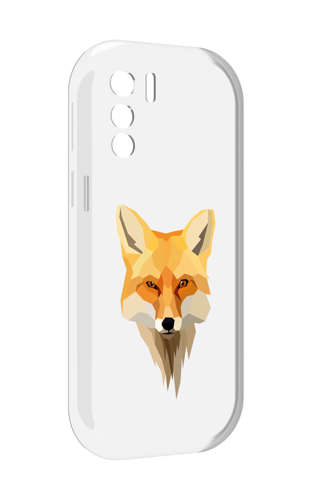 

Чехол MyPads голова-лисы для UleFone Note 13P, Прозрачный, Tocco