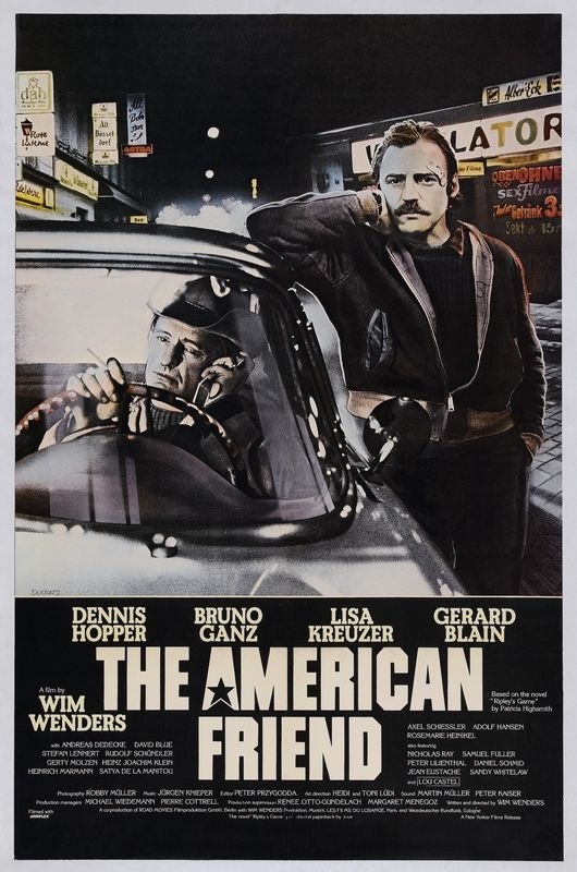 

Постер к фильму "Американский друг" (Der Amerikanischer Freund) A3