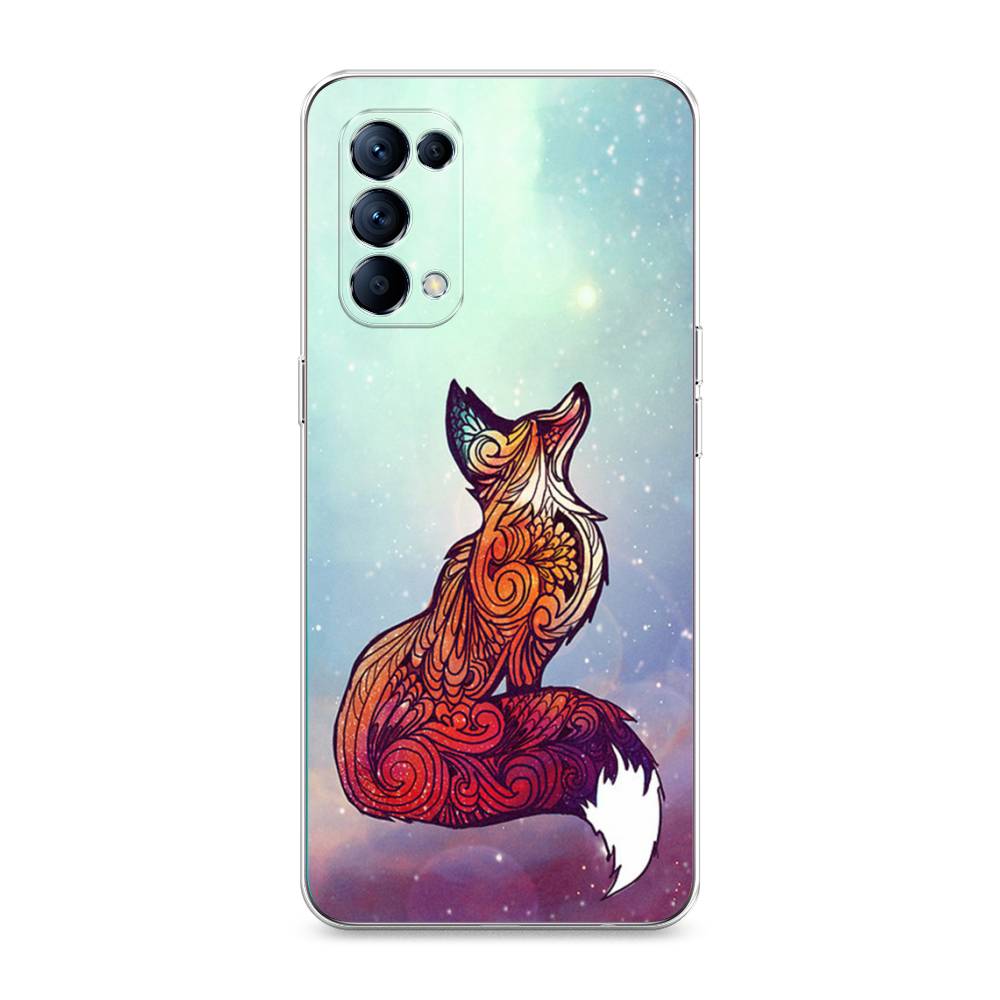 

Чехол Awog на Oppo Reno 5 "Лиса 1", Разноцветный, 255250-1