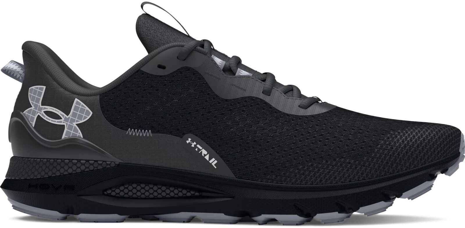 

Кроссовки унисекс Under Armour U Sonic TR черные M8.5 US; W10 US, Черный, U Sonic TR