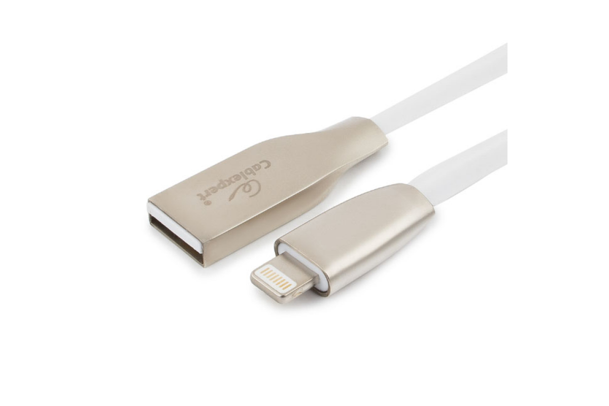 фото Кабель cablexpert usb lightning cc-g-apusb01w-1m