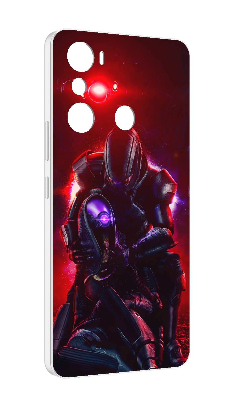 

Чехол MyPads Mass Effect для Infinix Hot 20i, Прозрачный, Tocco