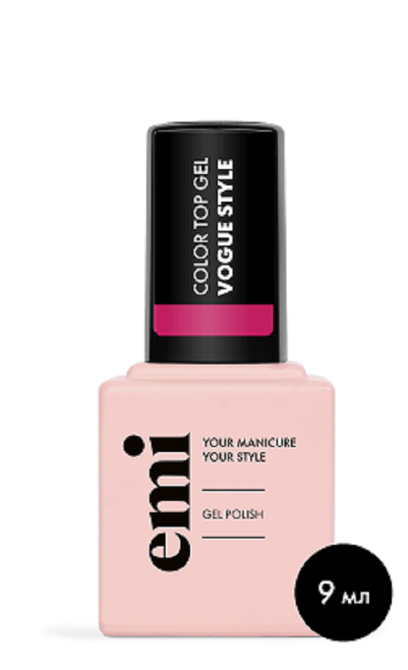 

Цветной топ для ногтей EMI Color Top Vogue Style 9 мл