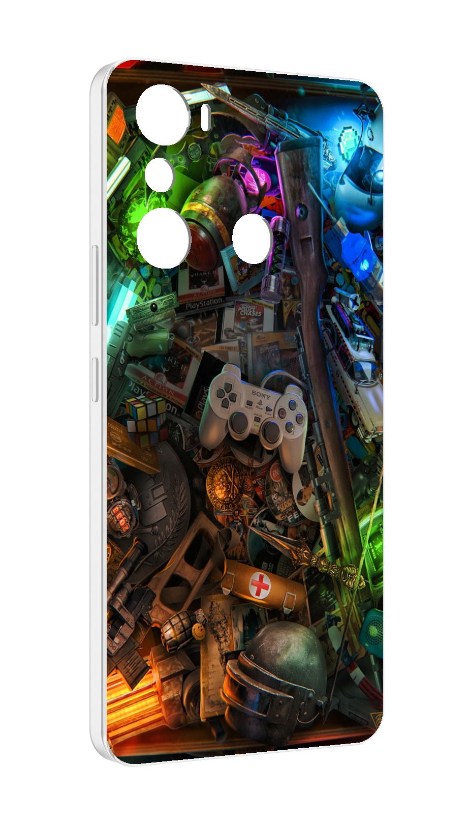 

Чехол MyPads JlaMBcPa6eM для Infinix Hot 20i, Прозрачный, Tocco