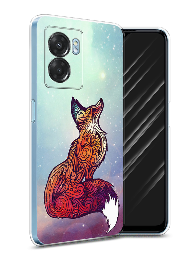 

Чехол Awog на Oppo A57 5G/A56s/OnePlus Nord N300 5G "Лиса 1", Разноцветный, 2510250-1