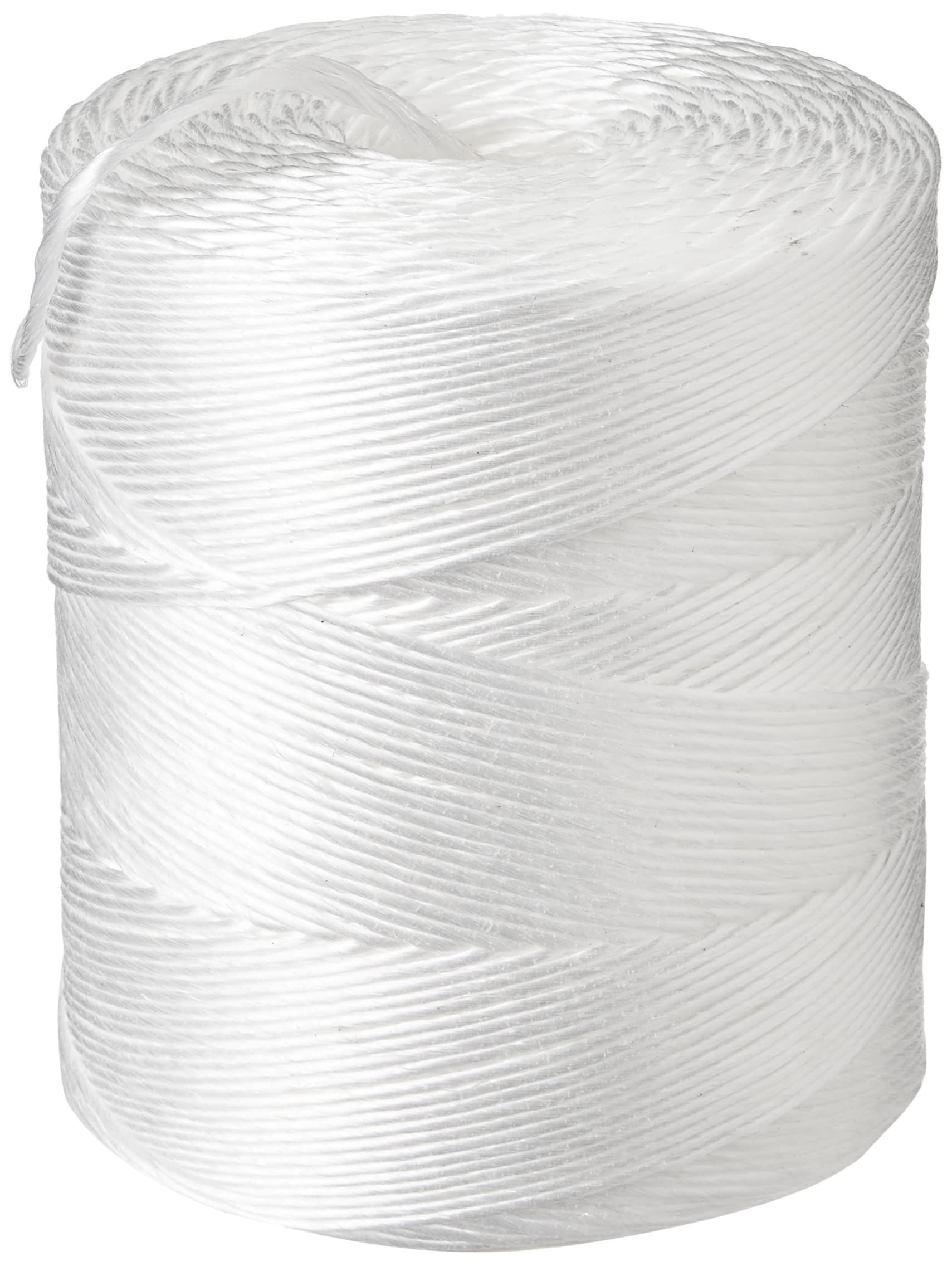 Шпагат из полипропилена Kraftcom, 3мм х 50м (4шт), цвет - белый бант для волос винкс белый с локонами 7 см