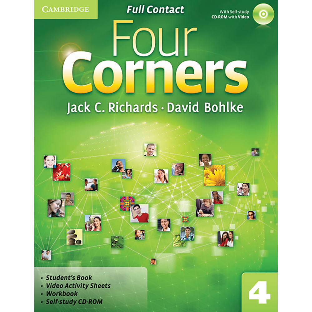 

Книга Four Corners Level 4 Full Contact with Self-study CD-ROM