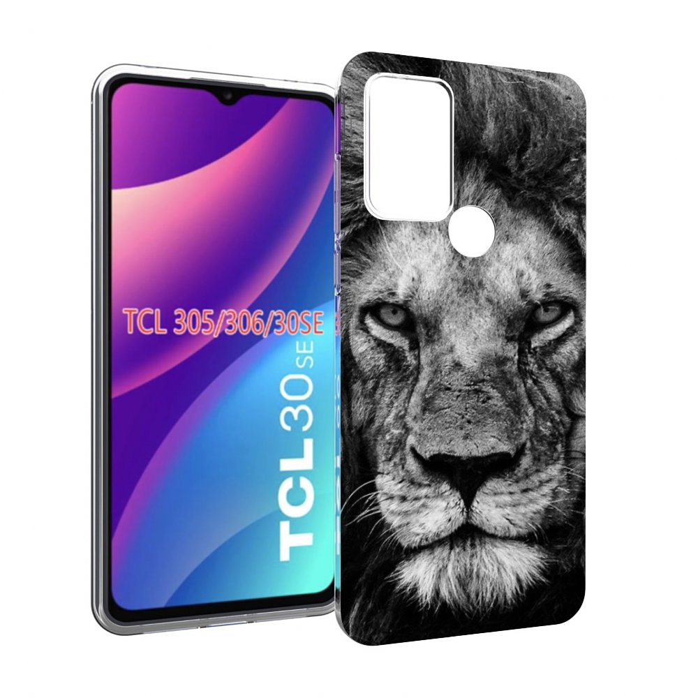 

Чехол MyPads смуглый лев мужской для TCL 30SE/305/306/30E, Tocco