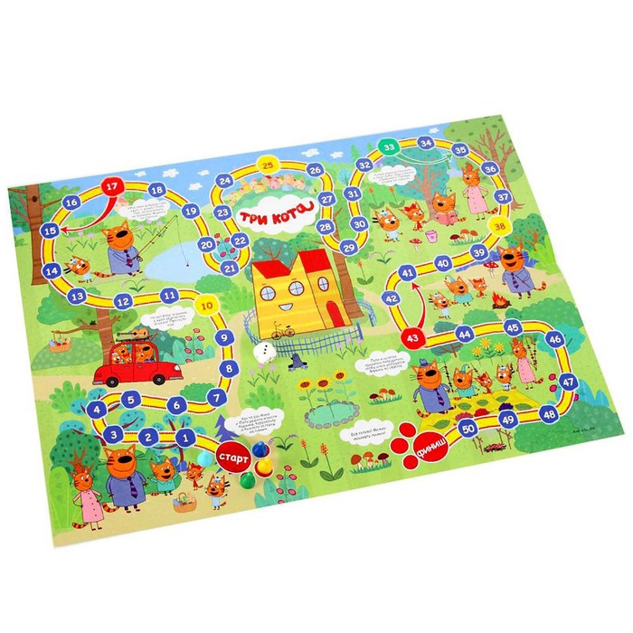 

Игра-ходилка Умка Три кота 4314995