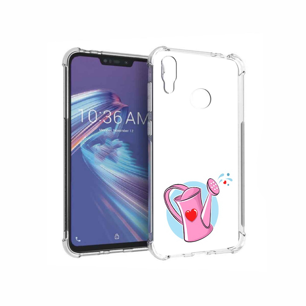

Чехол MyPads Tocco для Asus ZenFone Max M2 (ZB633KL) Лейка любви 14 февраля, Прозрачный, Tocco