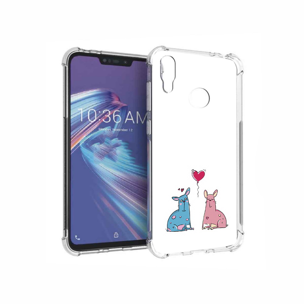 Чехол MyPads Tocco для Asus ZenFone Max M2 (ZB633KL) Лама любовь
