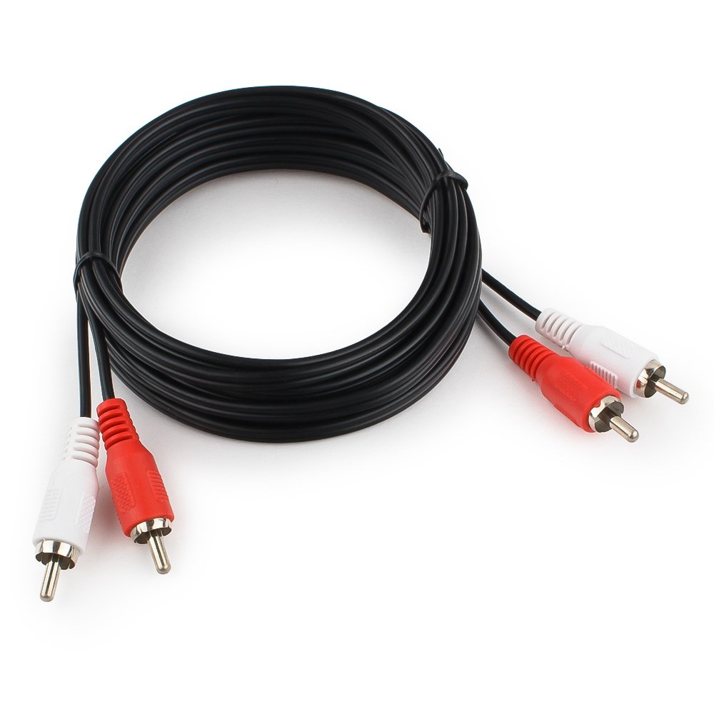 фото Кабель cablexpert cca-2r2r-10 2rca - 2rca 3м black