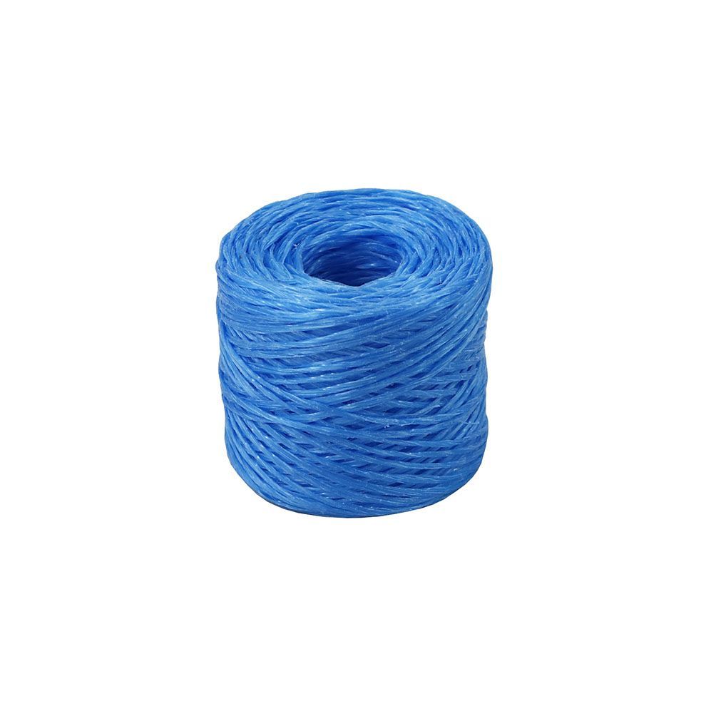 Шпагат из полипропилена Kraftcom, 3мм х 100м (2шт), цвет - синий шнур для вязания без сердечника 70% хлопок 30% полиэстер ширина 3мм 100м 160±10гр 131