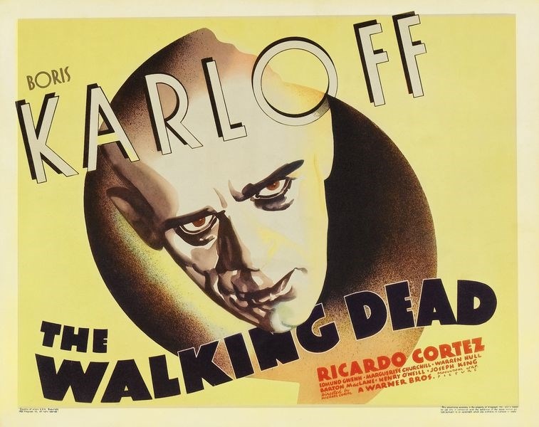 

Постер к фильму "Разгуливая мертвым" (The Walking Dead) Оригинальный 96,5x76,2 см