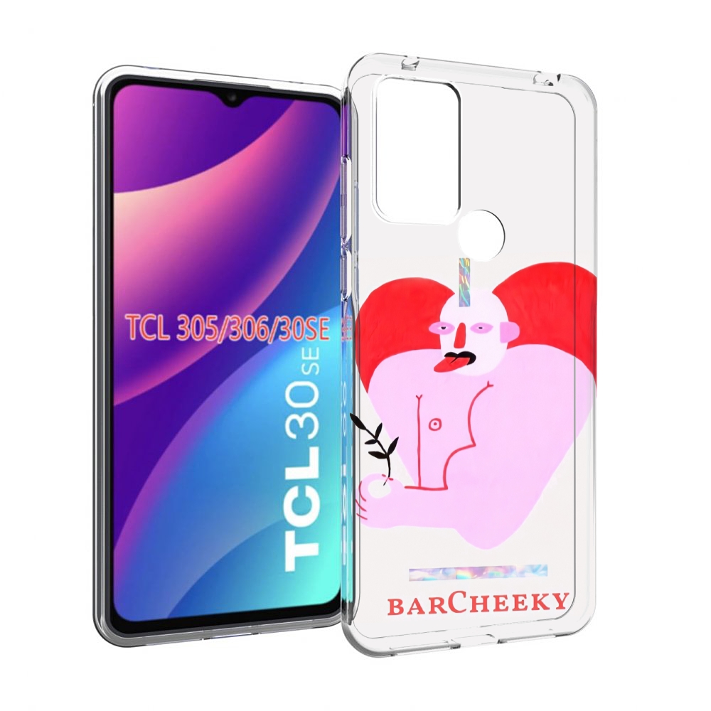 

Чехол MyPads силач в сердце женский для TCL 30SE/305/306/30E, Tocco