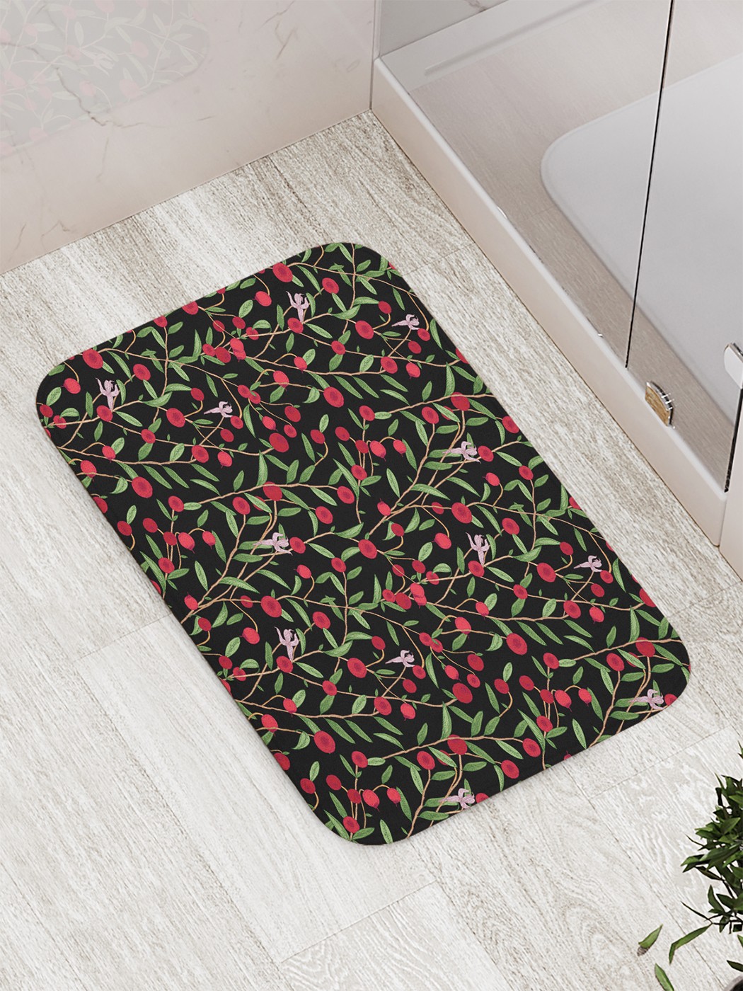 

Коврик противоскользящий для ванной, сауны, бассейна, 77х52 см bath_73361 JoyArty