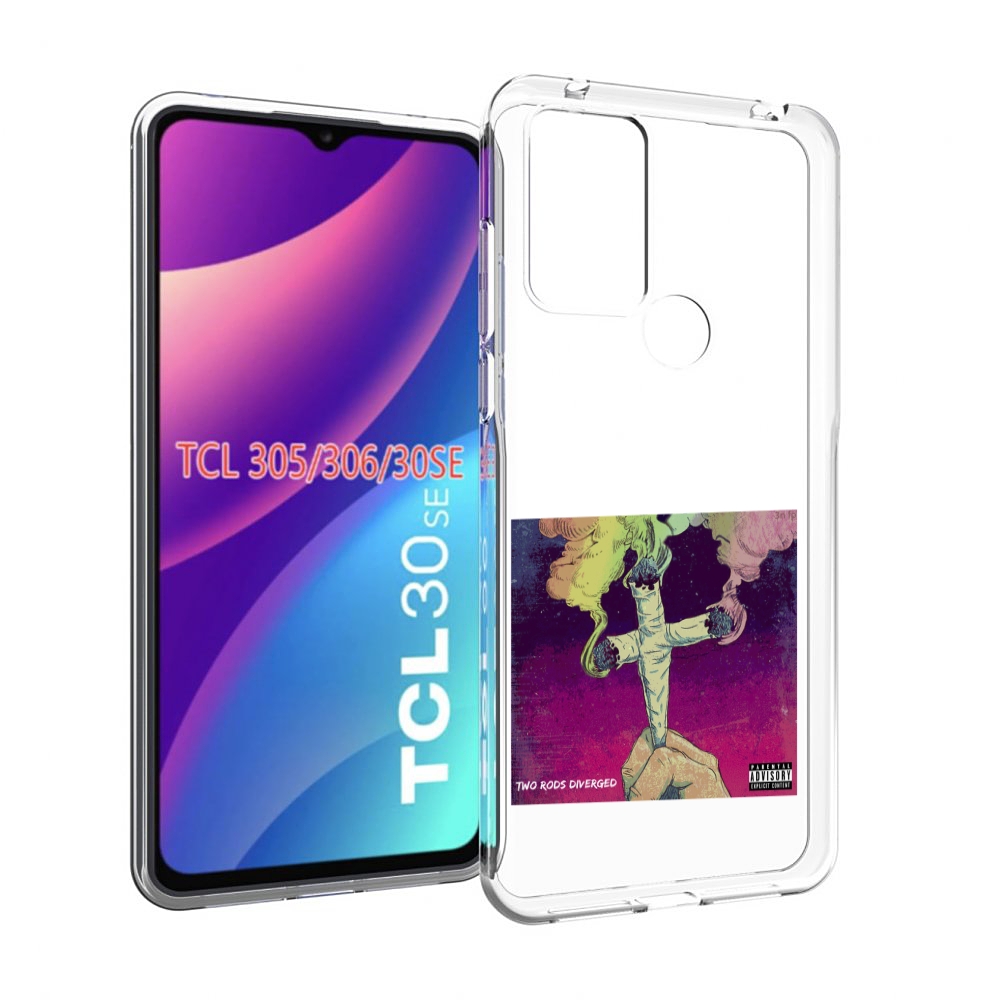 

Чехол MyPads сигаретный крест для TCL 30SE/305/306/30E, Tocco