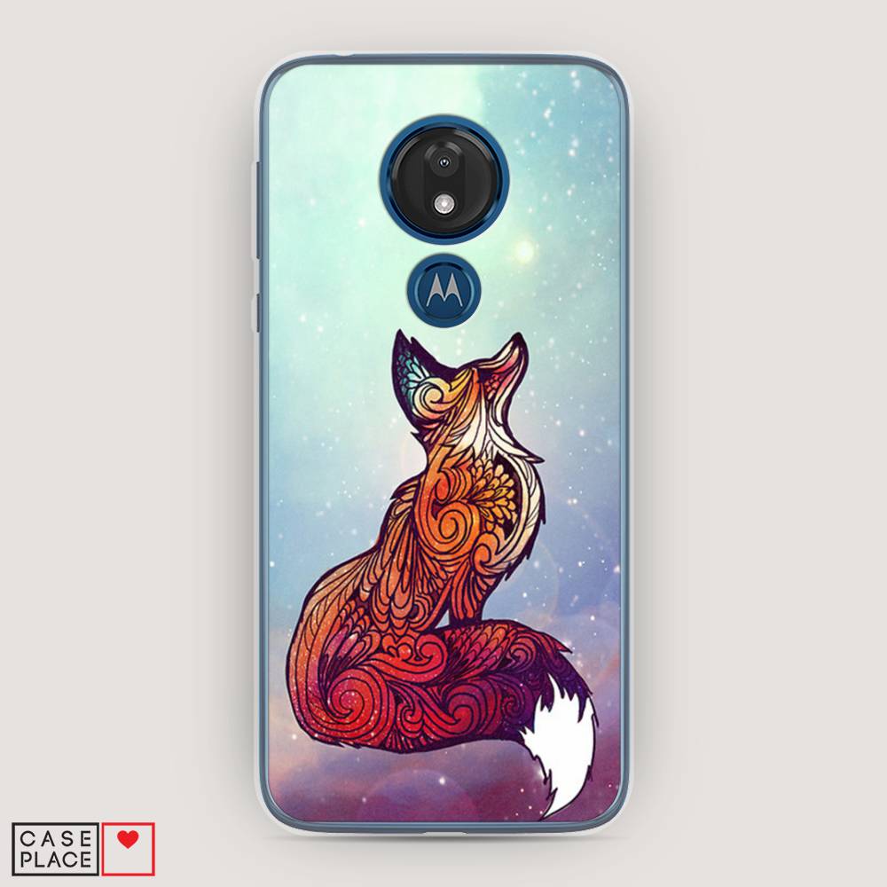 

Чехол Awog на Motorola Moto G7 / Моторола Мото G7 "Лиса 1", Разноцветный, 241150-1