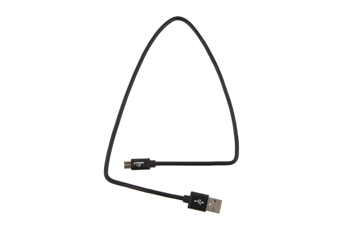 Кабель Cablexpert Micro USB CC-S-mUSB01Bk-0.5M