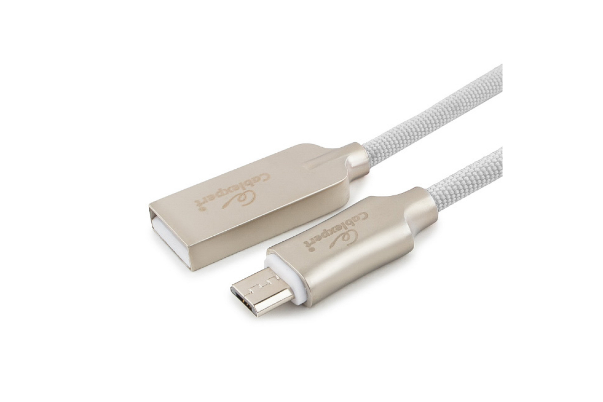 фото Кабель cablexpert micro usb cc-p-musb02w-1.8m