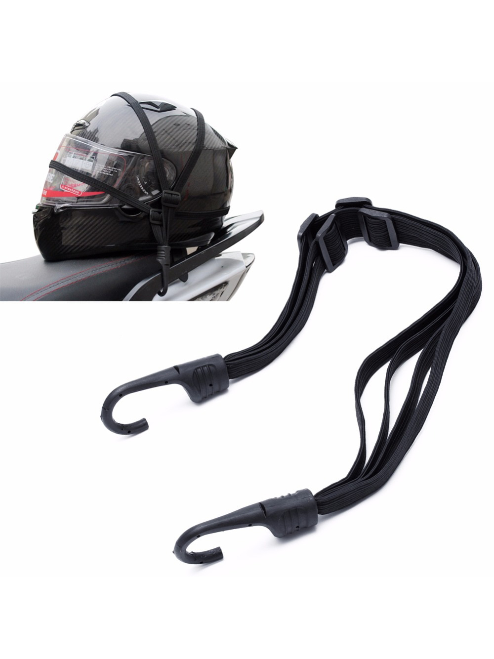 Крепление сетка держатель шлема для мотоцикла и мотошлема 2beMan MOTO-GRID-001
