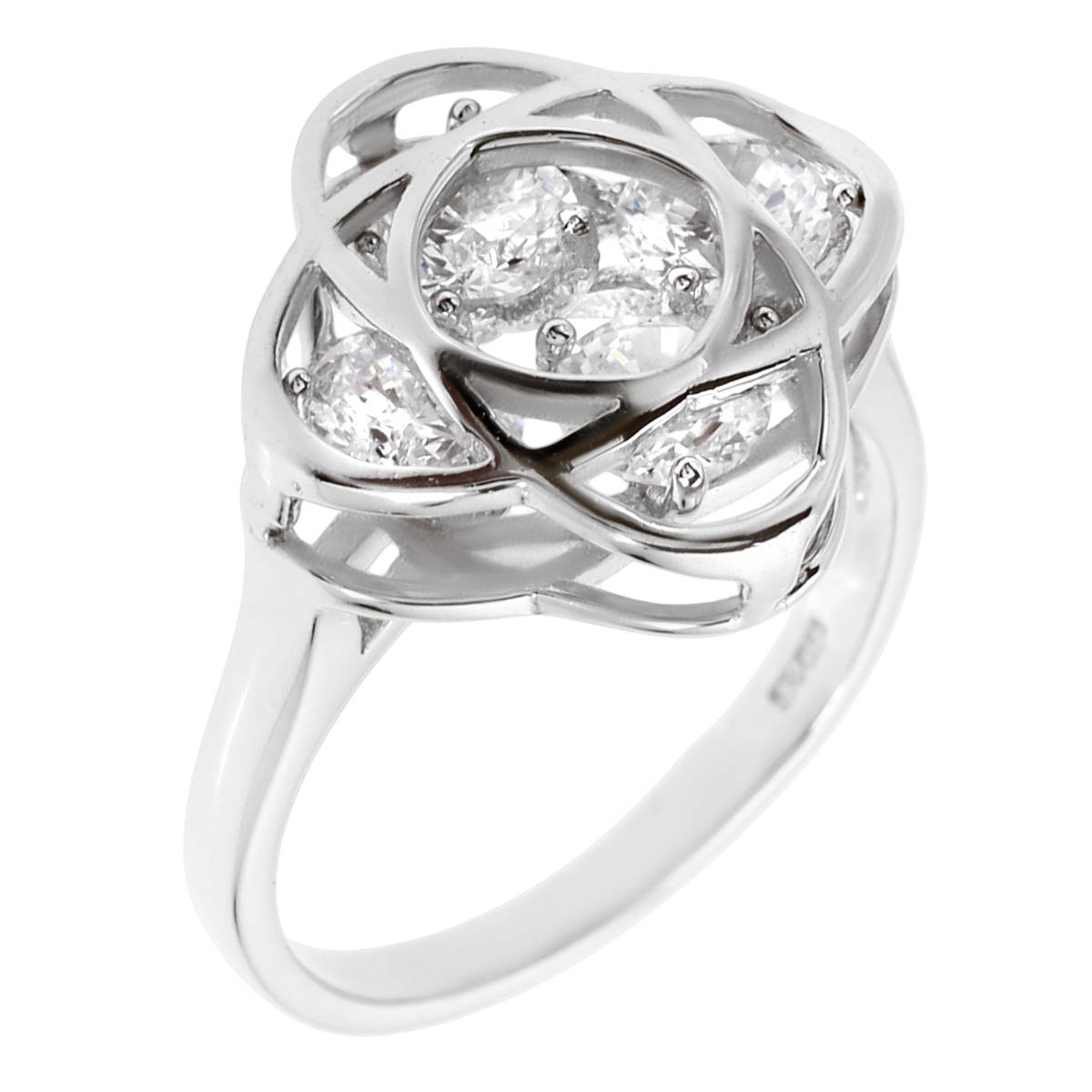 Кольцо из серебра с фианитом р. 17 Balex Jewellery 1422910271