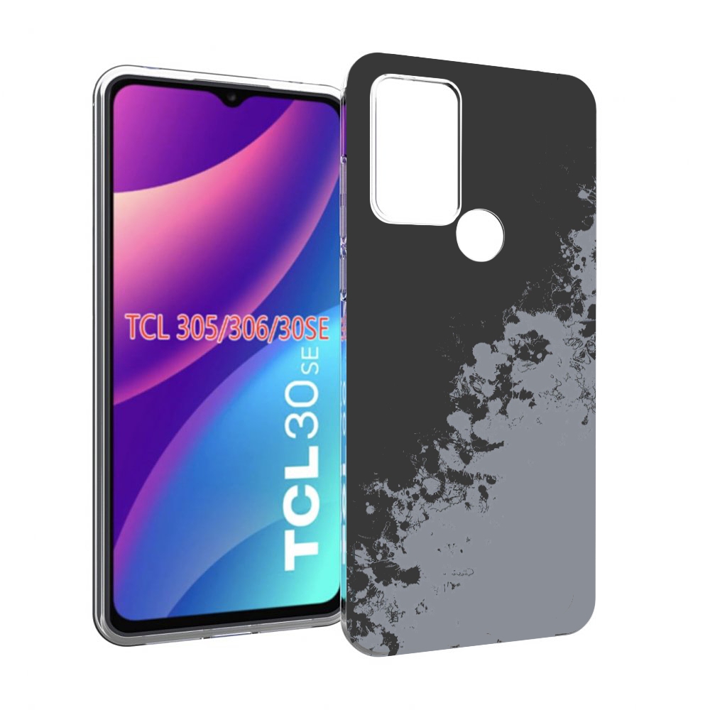 

Чехол MyPads серый-эстетичный для TCL 30SE/305/306/30E, Tocco