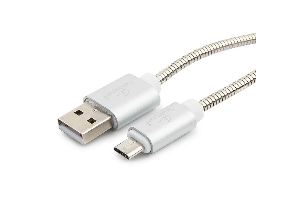 фото Кабель cablexpert micro usb cc-g-musb02s-1.8m