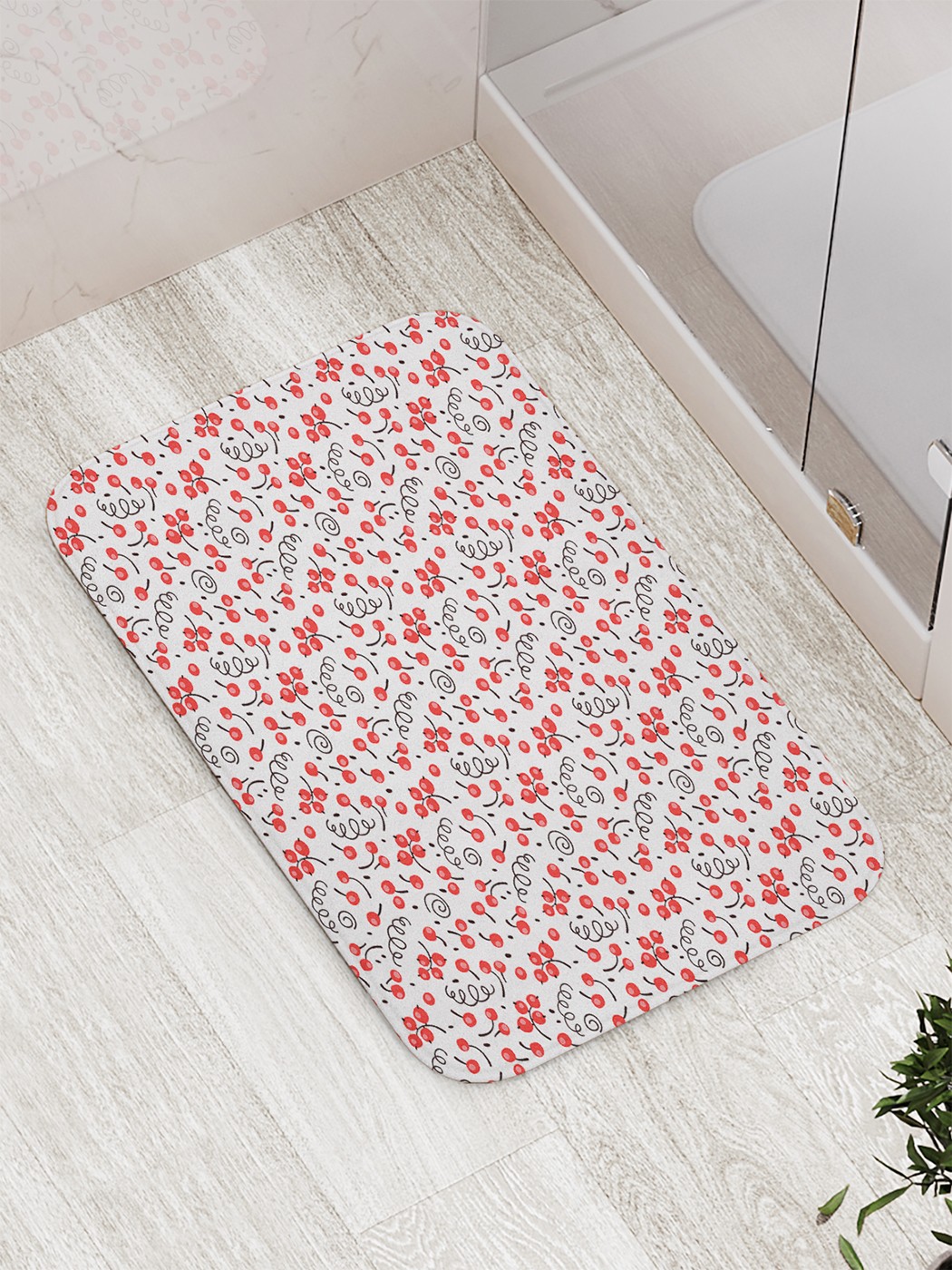 

Коврик противоскользящий для ванной, сауны, бассейна, 77х52 см bath_73339 JoyArty