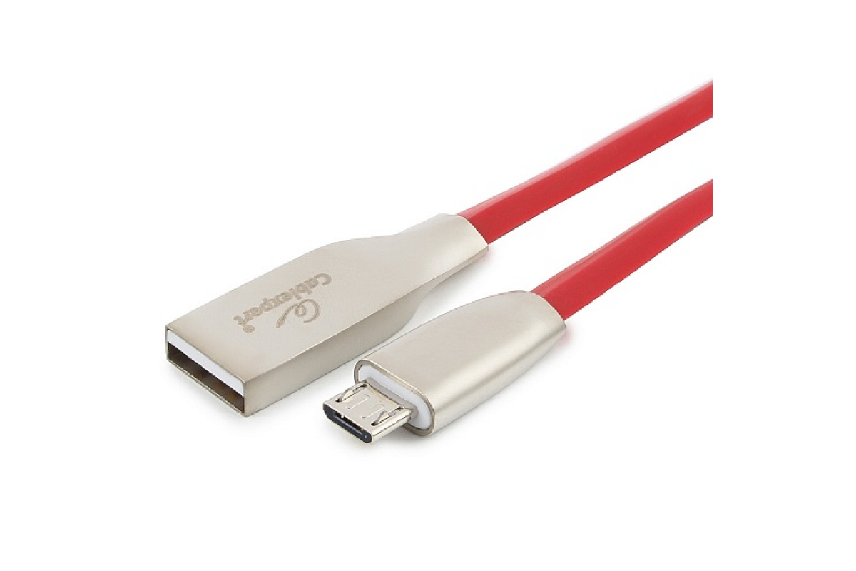 фото Кабель cablexpert micro usb cc-g-musb01r-1.8m