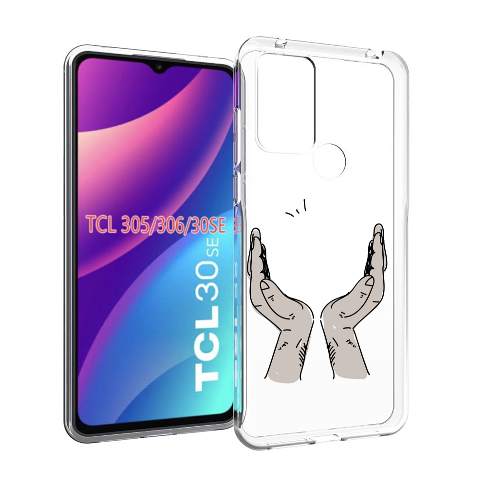 

Чехол MyPads руки-тянутся-к-небу для TCL 30SE/305/306/30E, Tocco