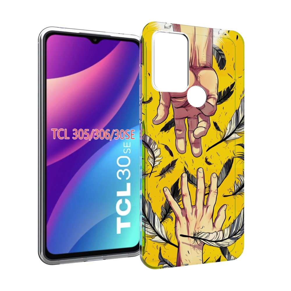 

Чехол MyPads рука-в-руку для TCL 30SE/305/306/30E, Tocco
