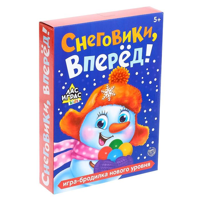 

Настольная игра-бродилка Лас Играс Снеговики вперёд! 4134559