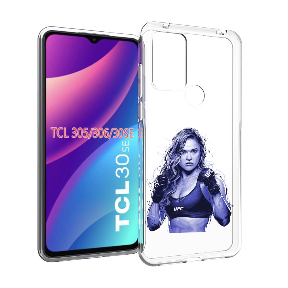 

Чехол MyPads ронда-роузи-юфс для TCL 30SE/305/306/30E, Tocco