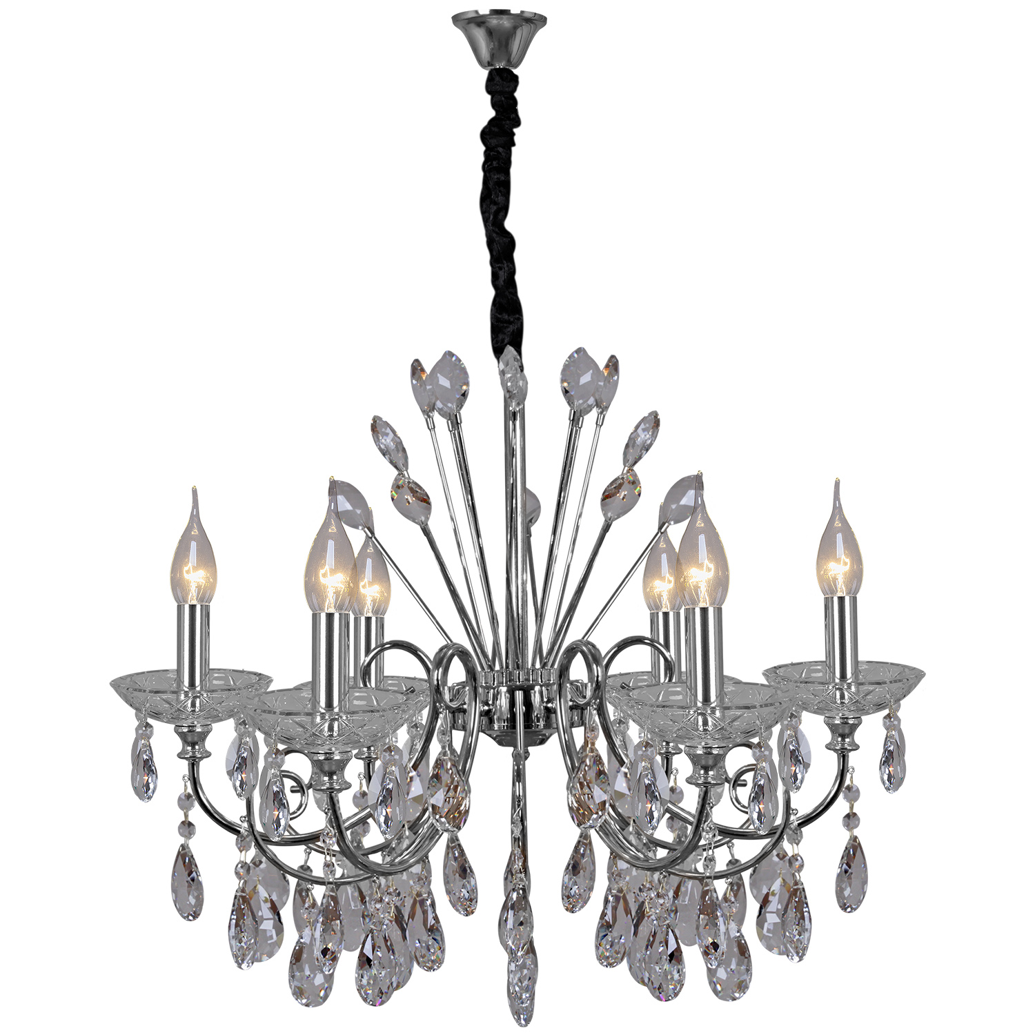 

Люстра illumico IL2367-6POR-39 CR, IL2367-6POR-39 CR