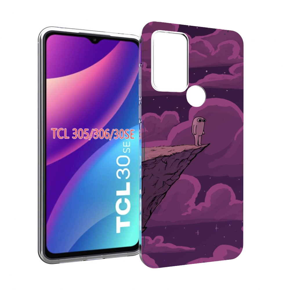 

Чехол MyPads розовая-фасолька для TCL 30SE/305/306/30E, Tocco