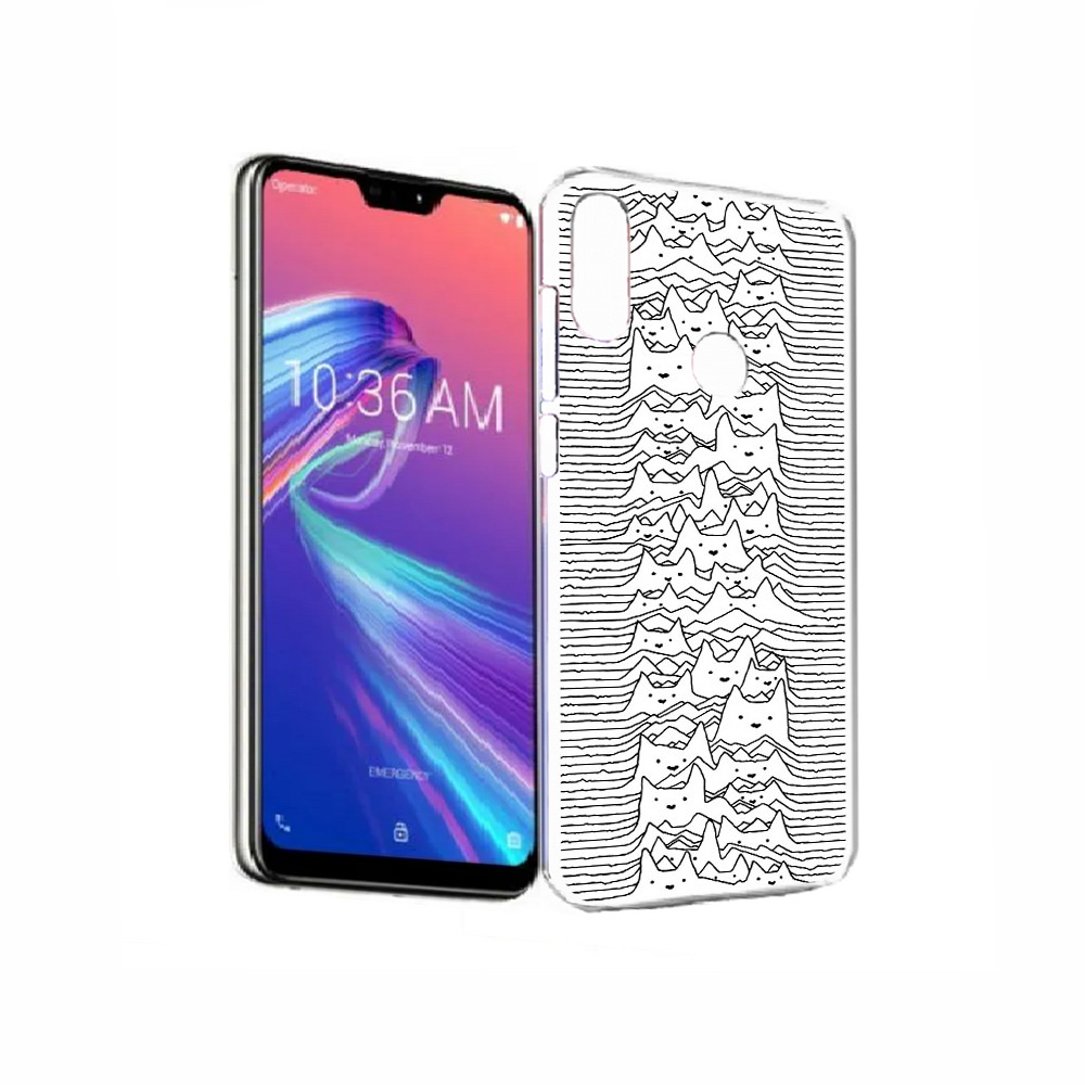 

Чехол MyPads Tocco для Asus ZenFone Max Pro (M2) (ZB631KL) черно белые коты 3D, Прозрачный, Tocco