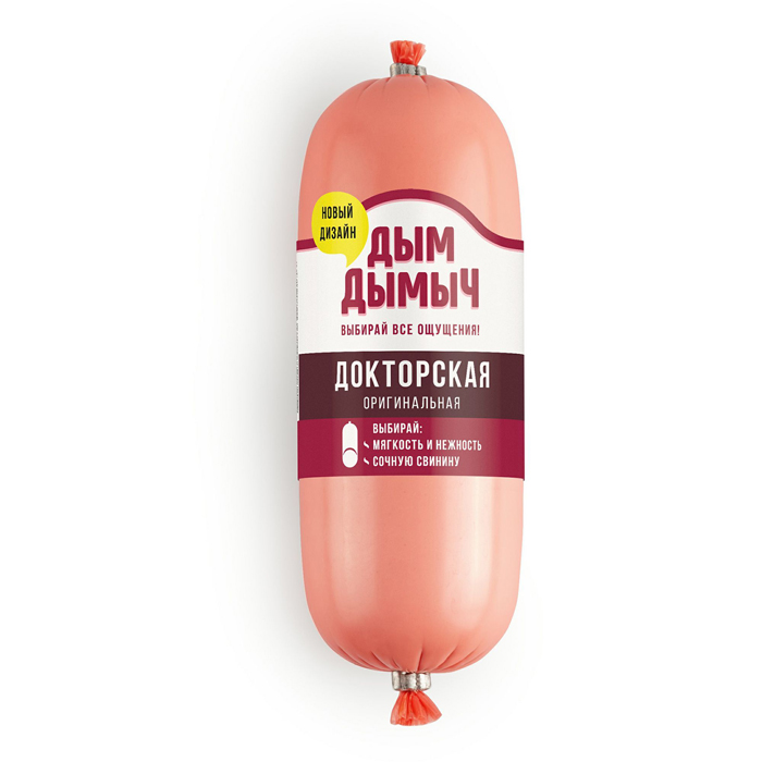 

Колбаса Дым Дымыч Докторская оригинальная вареная 450 г